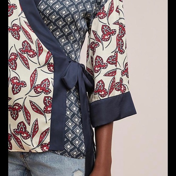 Anthropologie Meadow kimono wrap - Picture 3 of 8